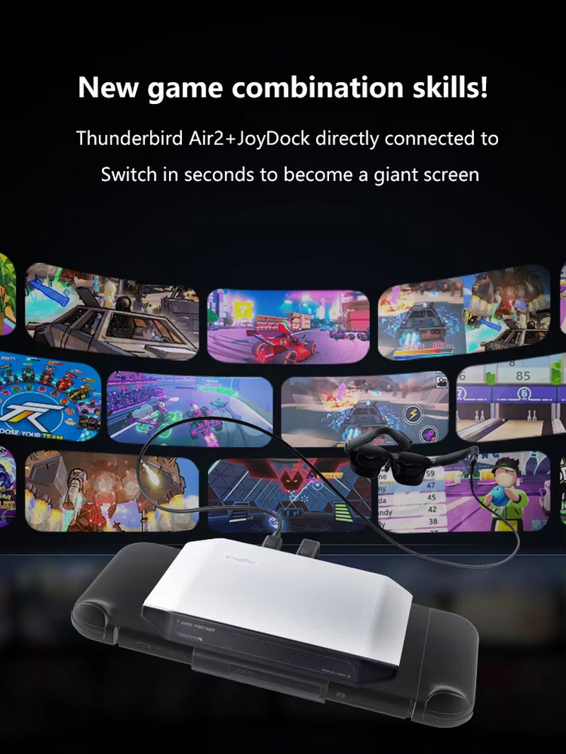 TCL Rayneo Air 2 Smart AR Glasses HD Giant Screen Viewing Glasses 1080P 120Hz Giant Screen Portable XR Glasses