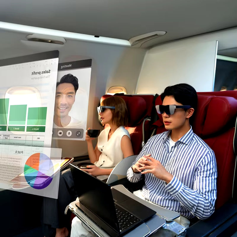 TCL Rayneo Air 2 Smart AR Glasses HD Giant Screen Viewing Glasses 1080P 120Hz Giant Screen Portable XR Glasses